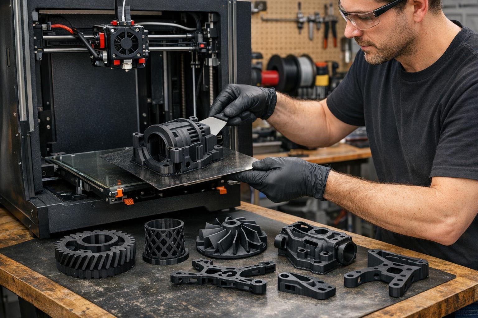 Quick, accurate and custom 3D printing for each need     Three-dimensional printing  allows the production of custom parts in accordance with the diagram, from 