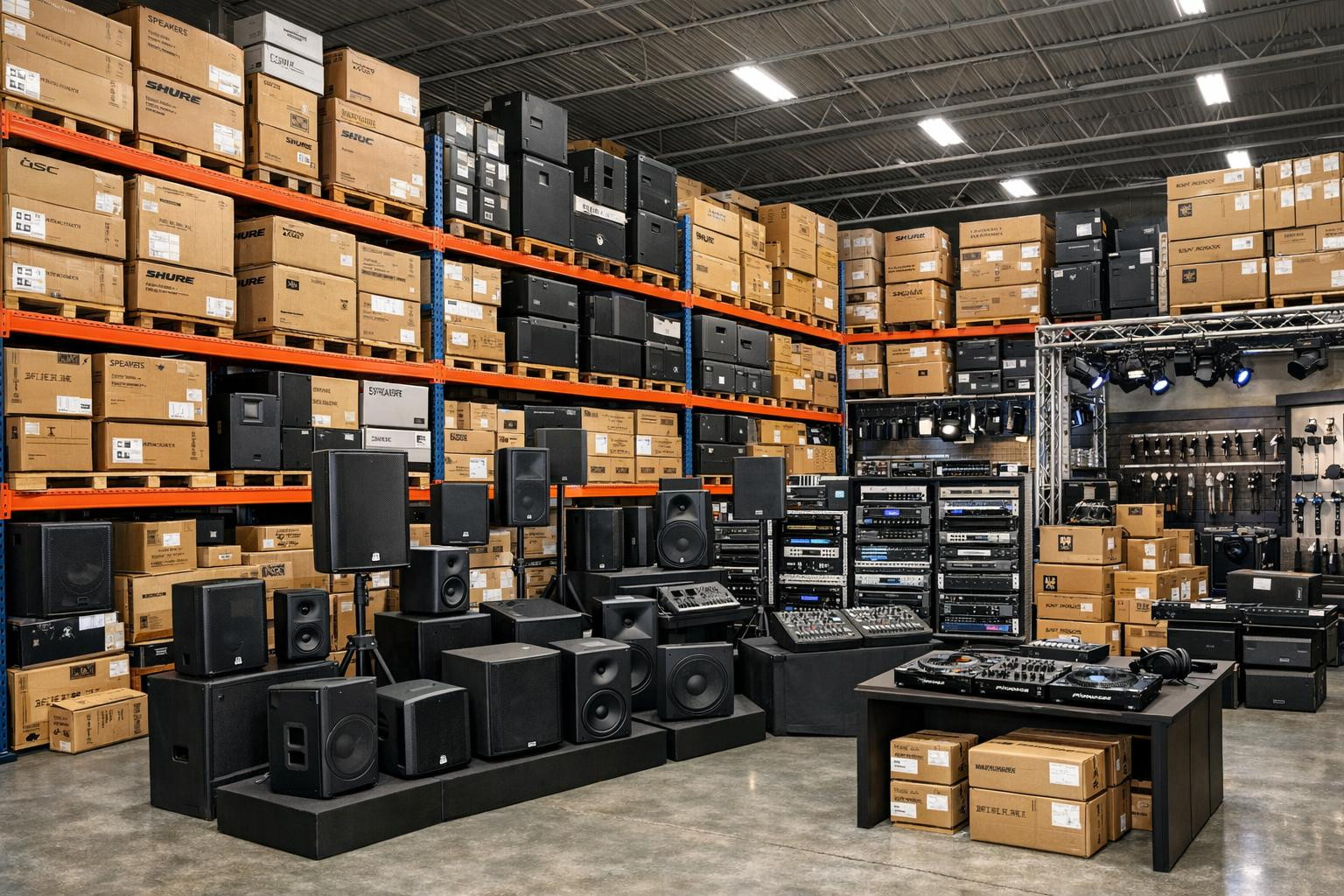 Full pro-audio selection combining recognised brands and high-quality audio equipment for sound engineers, studios, concert organizers and retailers. Fast deliv