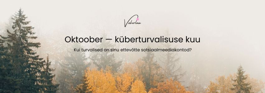 Me tegeleme igapäevaselt sellega, mida sotsiaalmeedias avaldada, kuidas nähtavust kasvatada ja uusi kliente leida. Aga üks oluline asi kipub selle kõige juures 