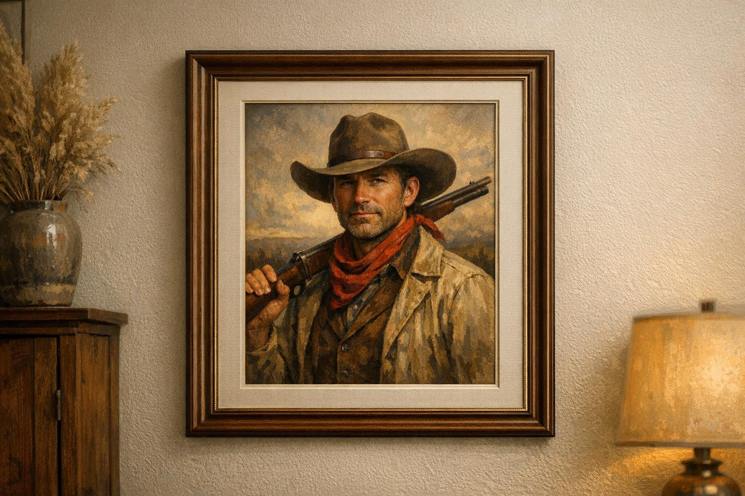 Avasta isikupärane raamitud plakat, mis toob ruumi hinge 
 AI-muundatud portree trükitakse luksuslikule  muuseumipaberile  ja monteeritakse kvaliteetsesse  FSC-