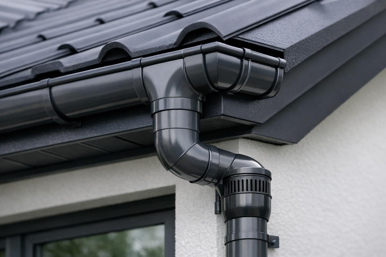 Effective and stylish water guide for each roof type Rainwater ...