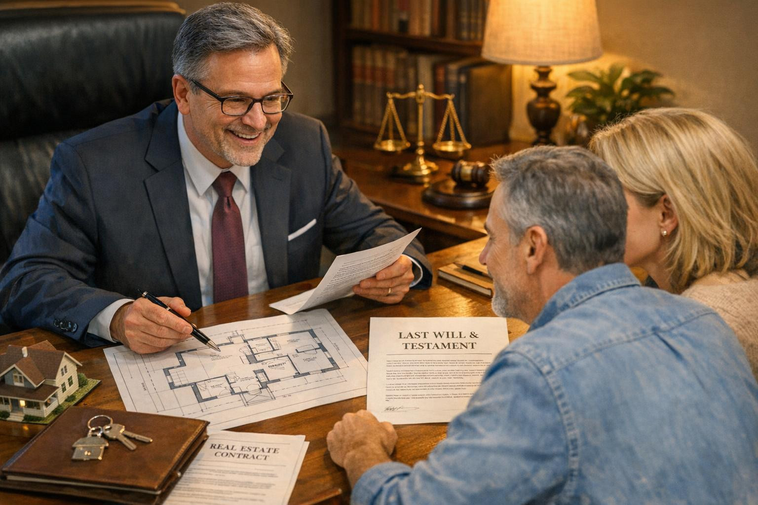 How to ensure secure transactions and well-considered inheritance planning     Real estate and inheritance  brings together professional legal advice that gives