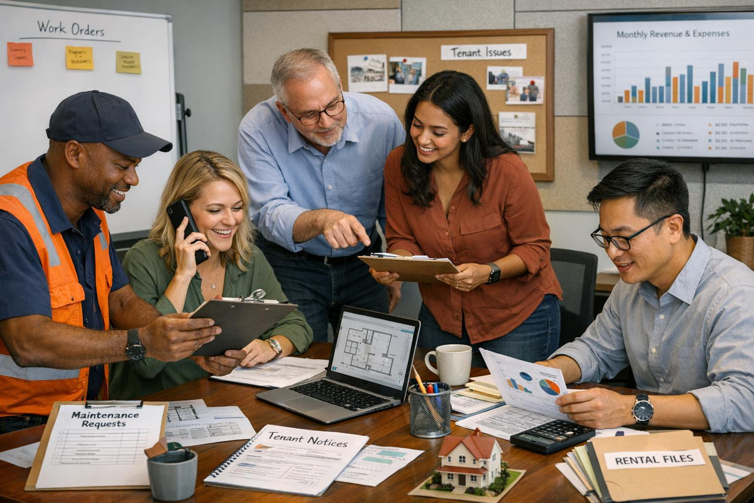 All real estate management from one place - large-scale, transparent and results-oriented     The management of buildings   and operational management need not 