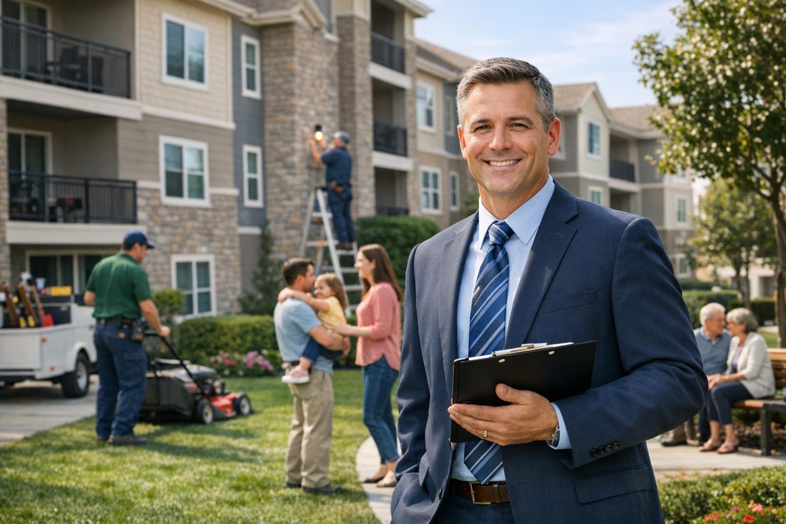 Real estate management combines proactive care, quick problem ...