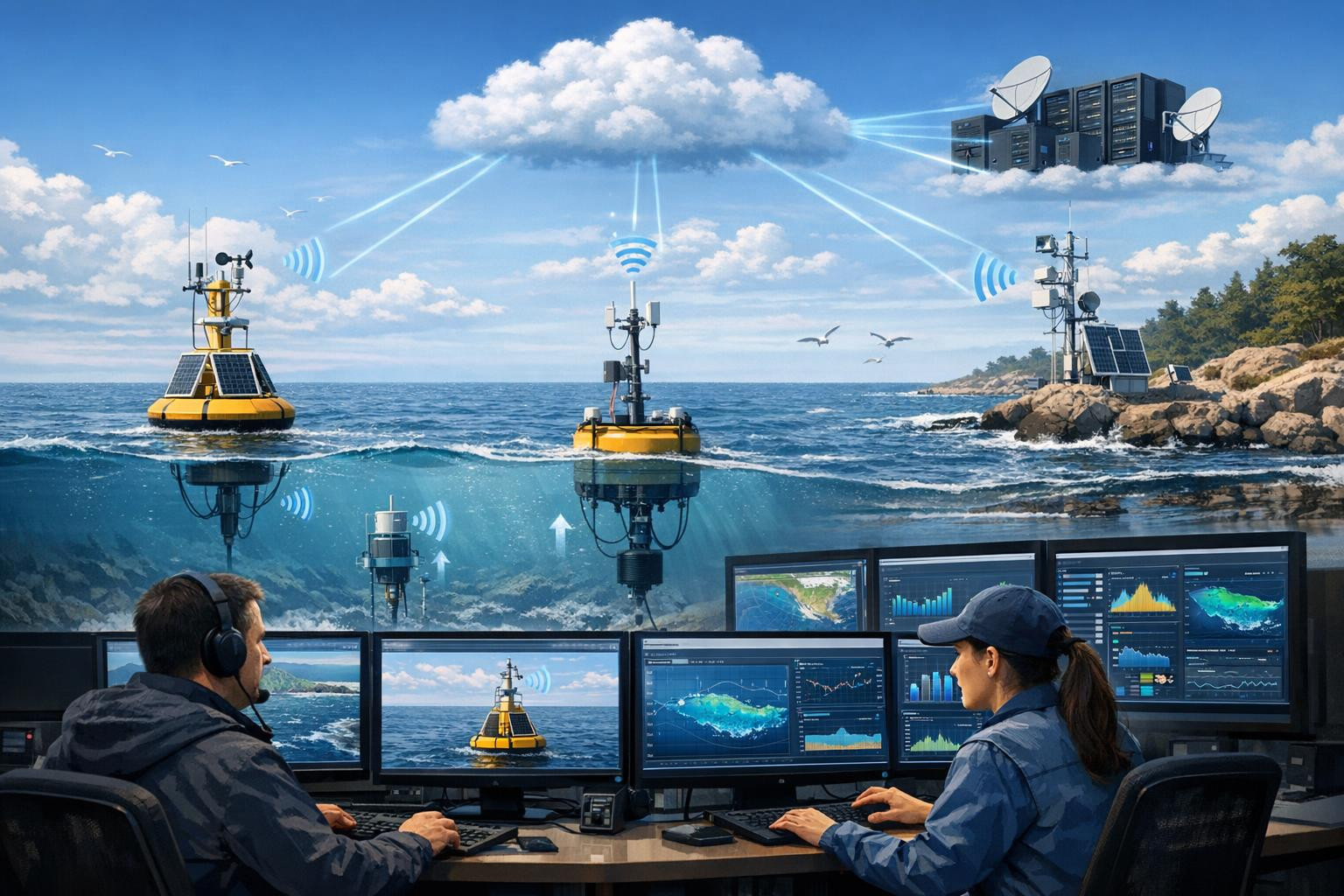 Real-time monitoring  combines accurate  sensors , top-level  measurement systems  and flexible  telemetry  to ensure rapid and reliable data collection and  re