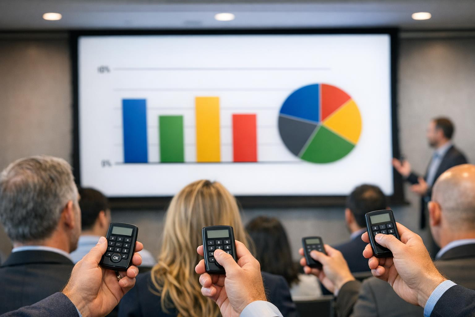 Quick overview: allowing real-time voting    Real-time voting allows you to collect accurate feedback from participants and display the results of the interview