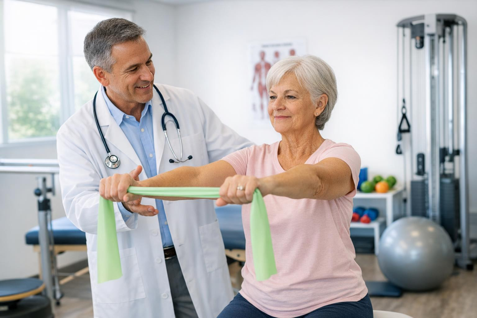 Doctor-led outpatient rehabilitation</strong offers an individual ...