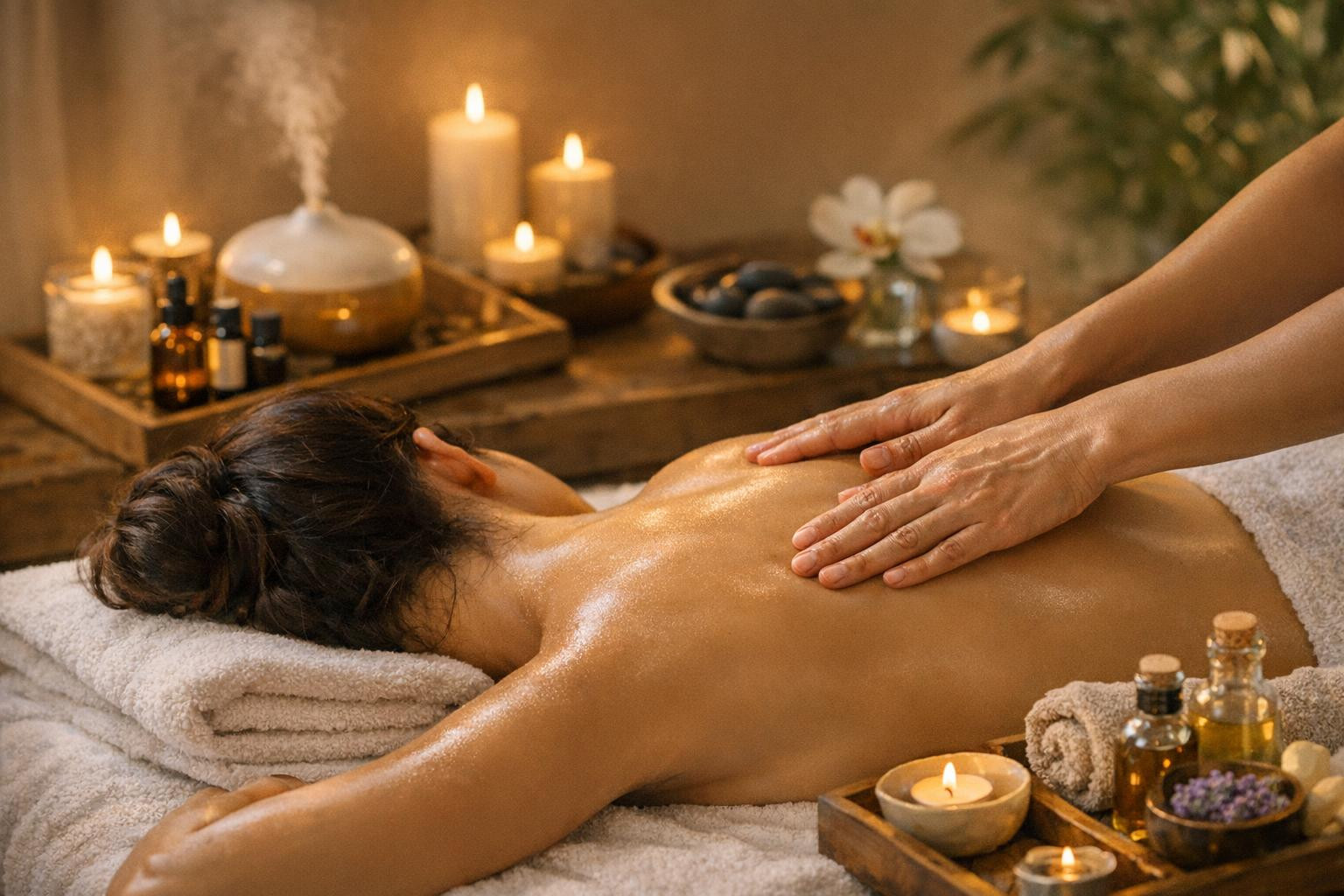 What is a relaxing massage?    A relaxing massage  combines soft and deep work with the body to reduce tension, improve blood circulation and support recovery. 
