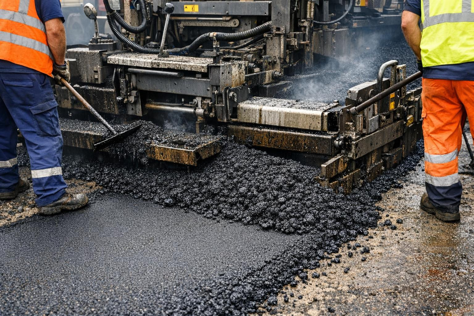 Religible asphaltation and road surface installation ensure a smooth running surface     Asphaltisation  creates a strong and durable base for private house acc