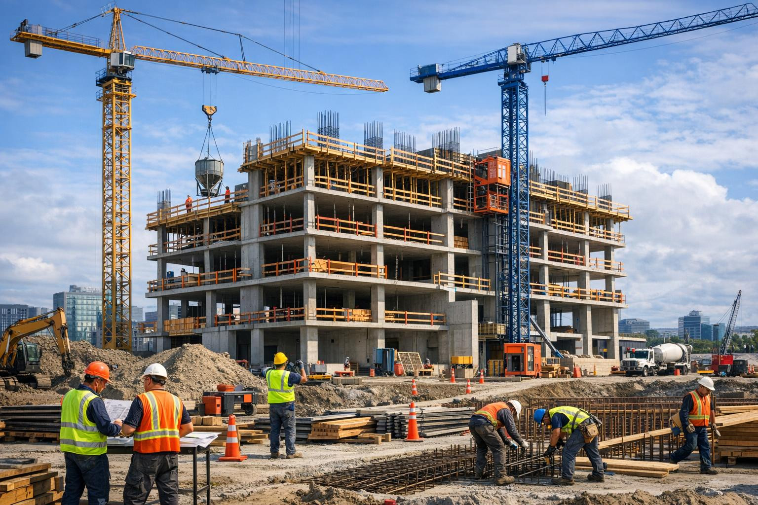 Reliable building construction from start to finish    Housebuilding  and   building   requires clear management, high-quality materials and accurate execution.