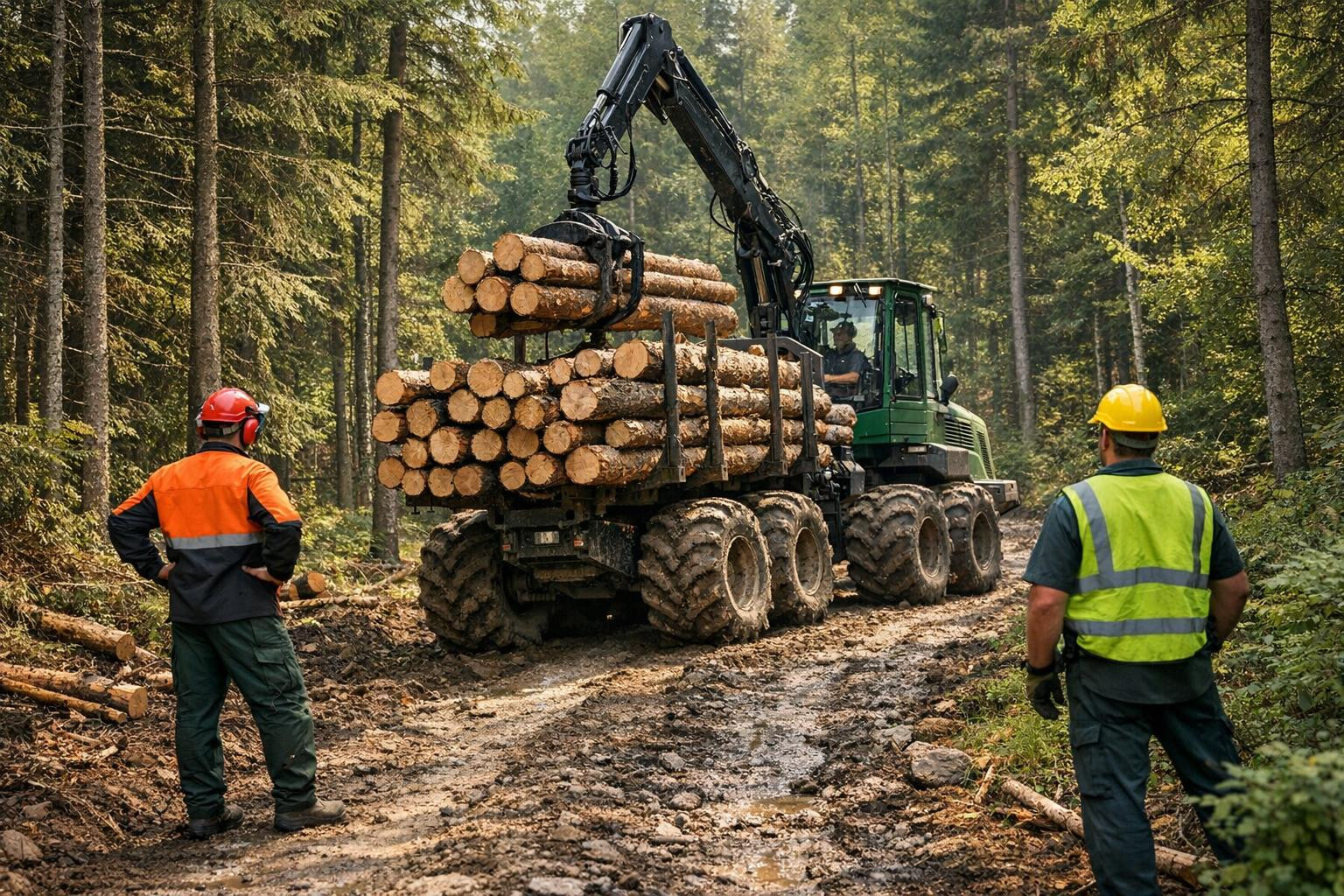 Total transport and transport of timber that keeps your supply chain smooth    Total transport and transport of timber ensures the efficient and safe movement o