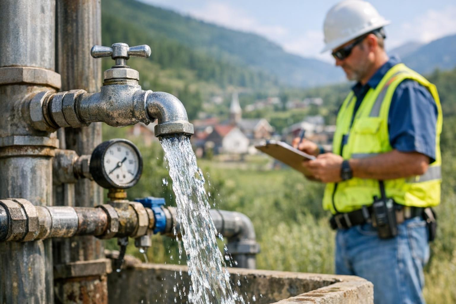 Pure drinking water   uninterrupted delivery to homes and businesses in Mulgi county brings a sense of security in everyday life, predictable costs and clear ac