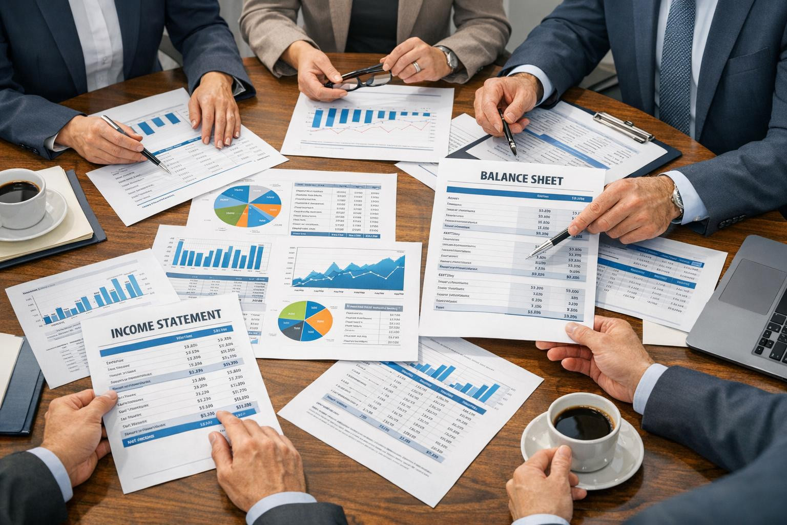 Clear financial reporting supporting management and investor confidence   < Financial reporting  with high quality   annual report  gives the company a clear