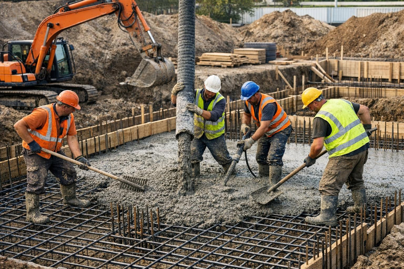 A durable base for each construction     Building   and high quality  betoning works   are crucial for the success of each construction project. A complete solu