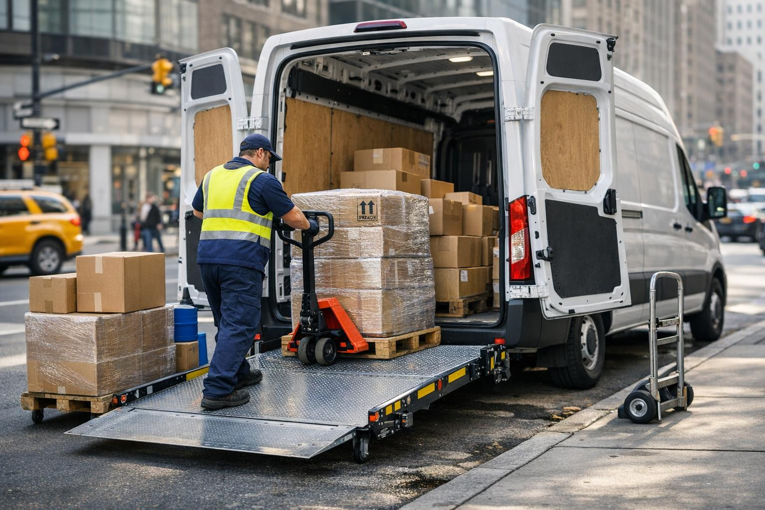 Delivery and delivery   A solution focusing on a fast, secure and cost-effective delivery process allows shipments to reach the right place in time. Suitable fo