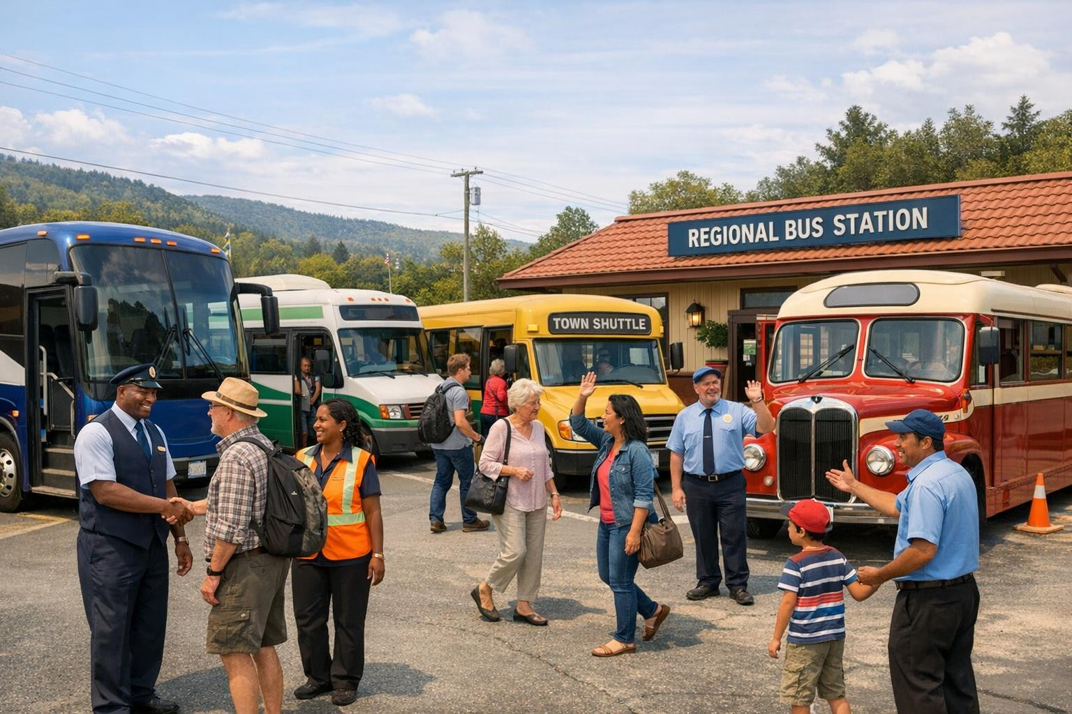 Group transportation from Viljandi County offers a simple and safe way to move the group - from the quick 18-seat sprinter to the comfortable 44-seat tourist bu
