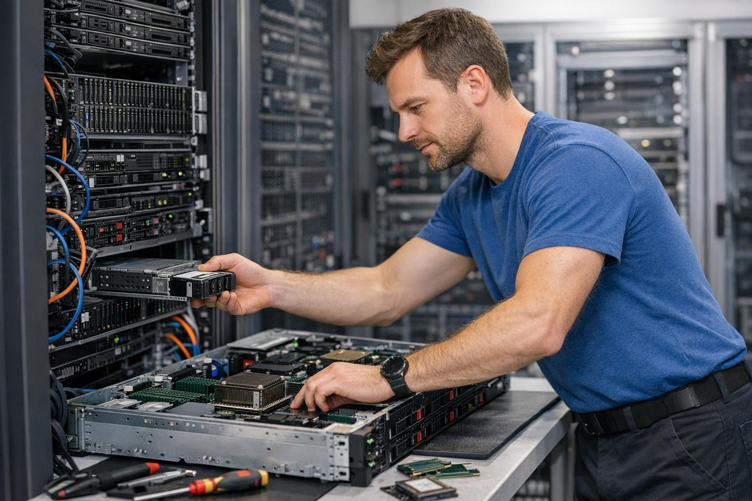 Keep equipment in operation: fast, professional hardware maintenance    Reliable hardware maintenance  ensures that work does not stop due to unexpected failure