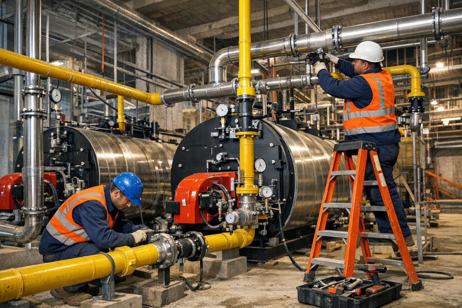 Installation and construction  ensures safe, up-to-date and timely solutions from the installation of energy systems to the installation of complex industrial e