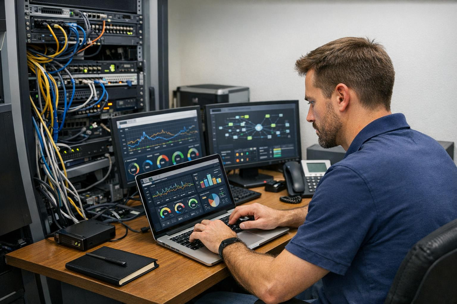 Reliable IT support  keeps the company’s work processes running smoothly: less standstill, quick resolution and reliable data protection. Flexible technical ass