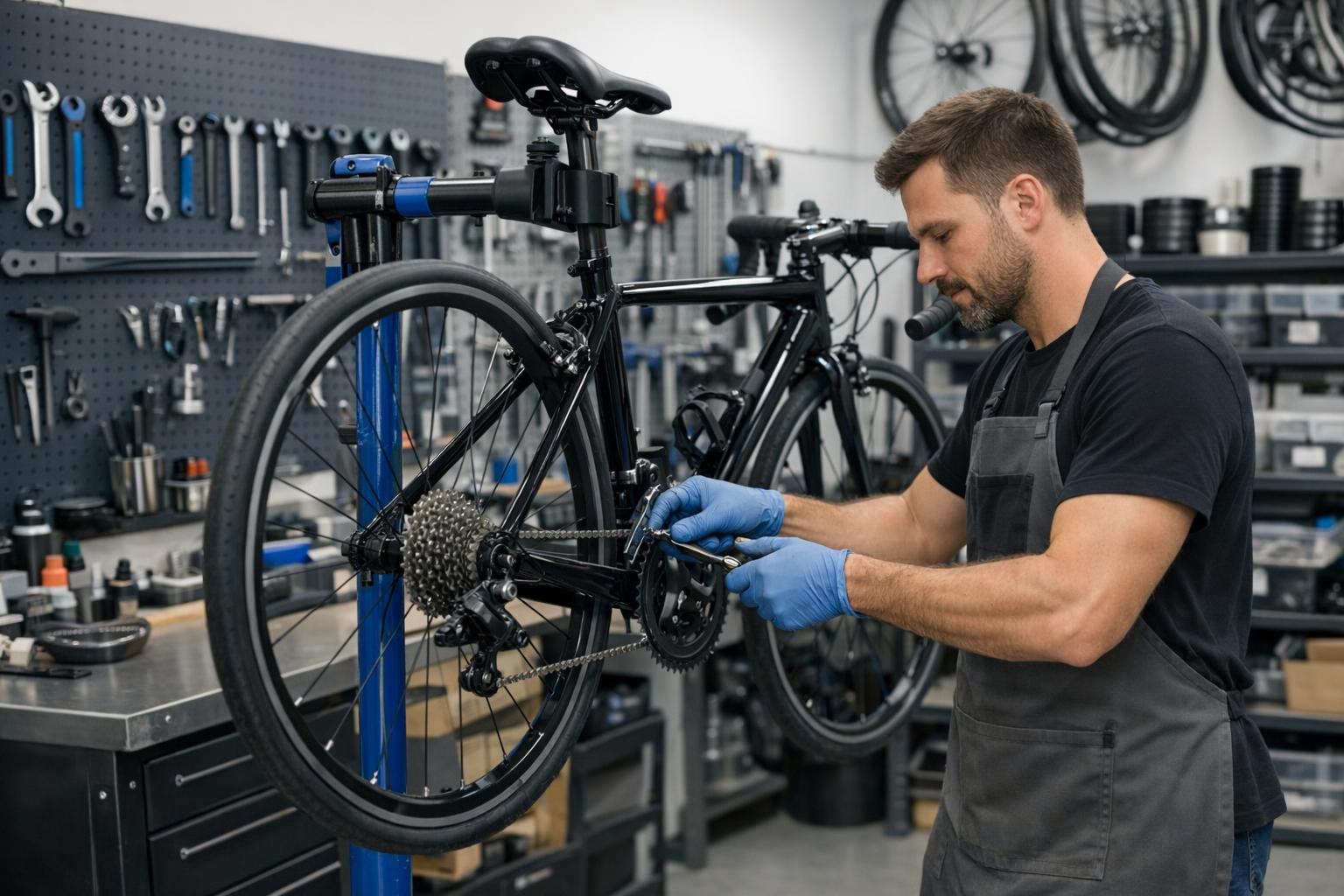 Professional maintenance and repair for all bicycles with comfortable ...