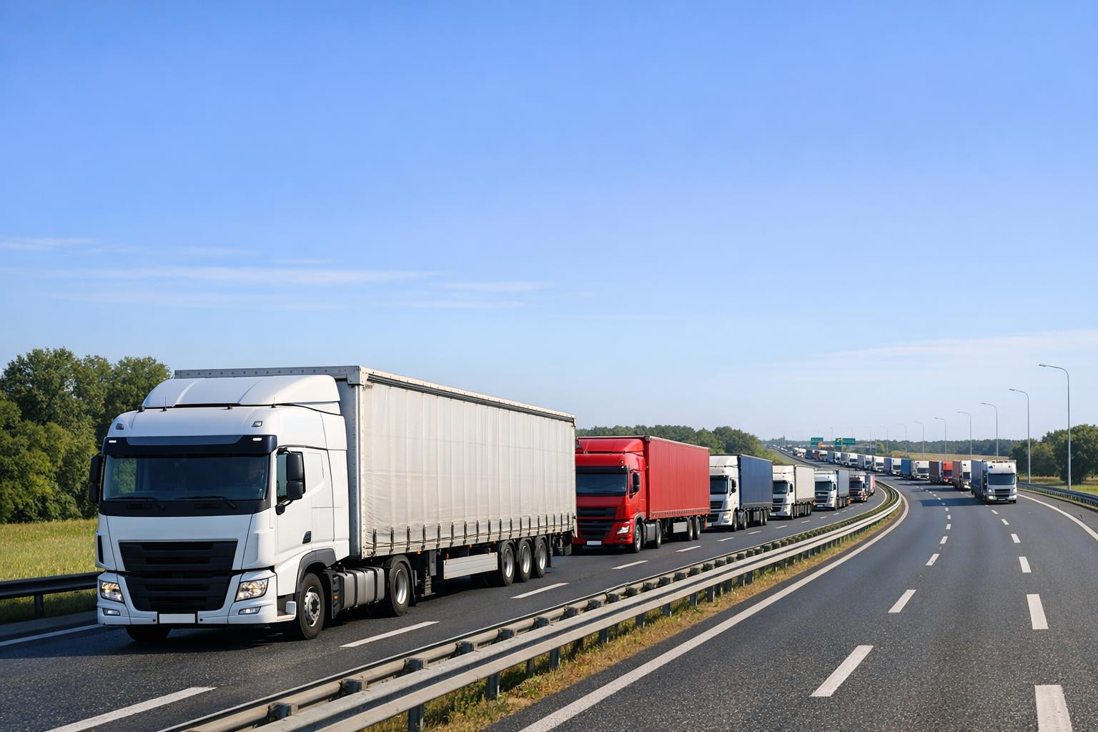 A perfect logistical partner for each weight category     Road transport  offers a well-planned and safe solution for the transport of goods, both on shorter di