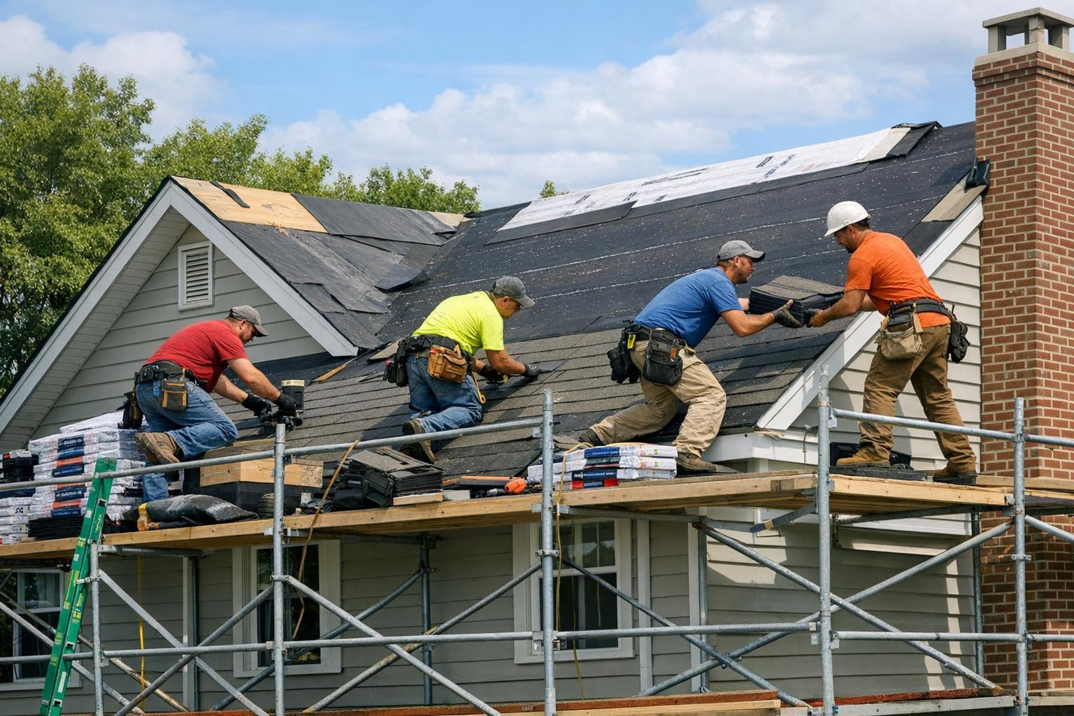 Safe roof installation from planning to guarantee < Roof installation ...