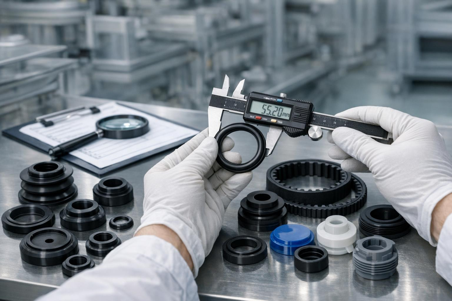 The production of rubber and plastic products focuses on durability, ...