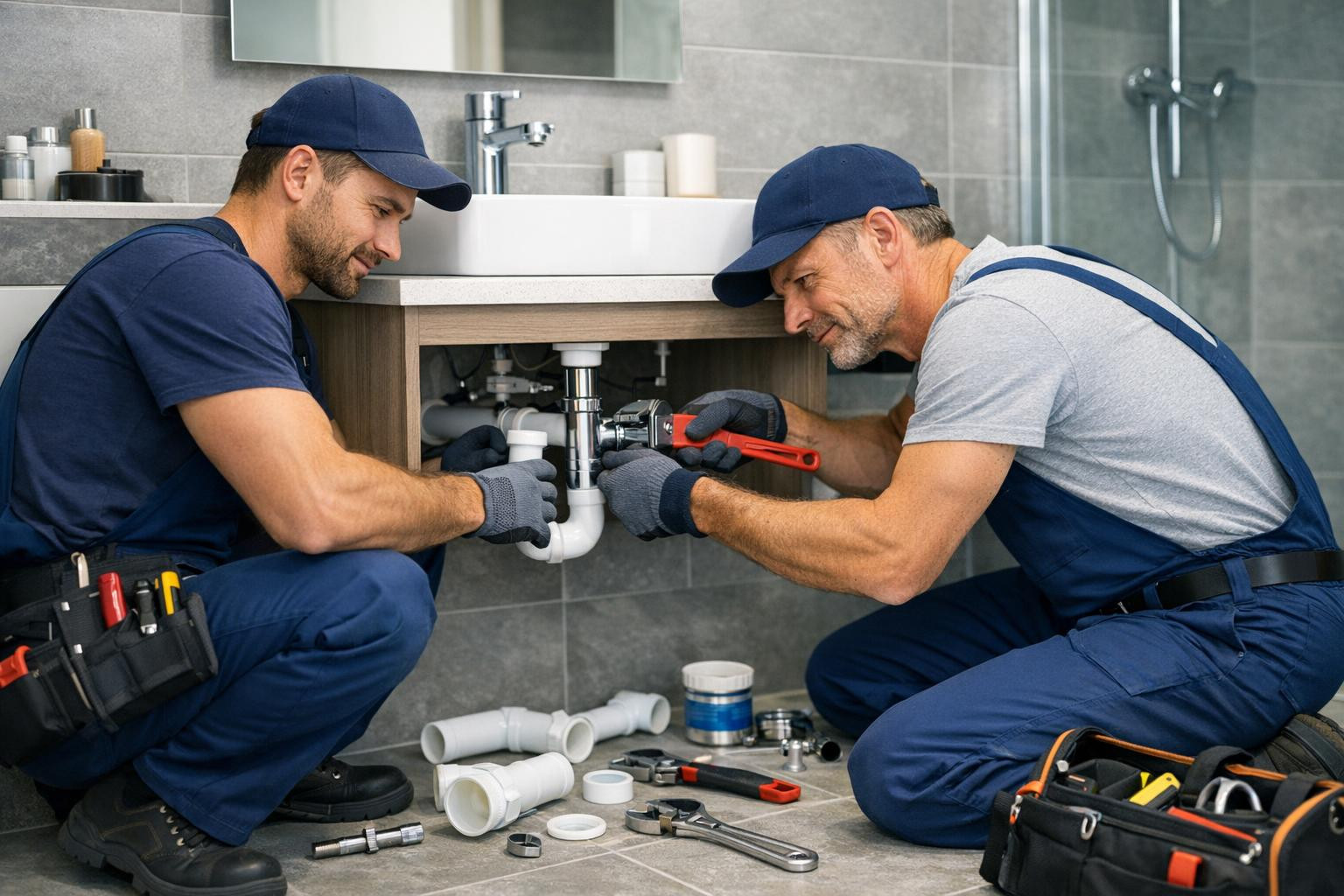 Full sanitary solution   for homes and business spaces - from toilet and sink installation to solutions for complex sewerage and sewerage systems. Professional 