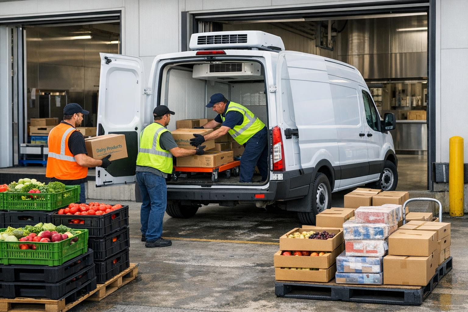 The transport of food products that maintain quality and meet requirements     Isothermal refrigerating and cooling vehicles  ensure a controlled temperature th