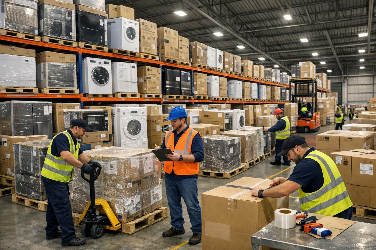 Floating wholesale and stable supply chain, which keeps stores full   The offer focuses on supplying large, high-quality household appliances in bulk: from wash