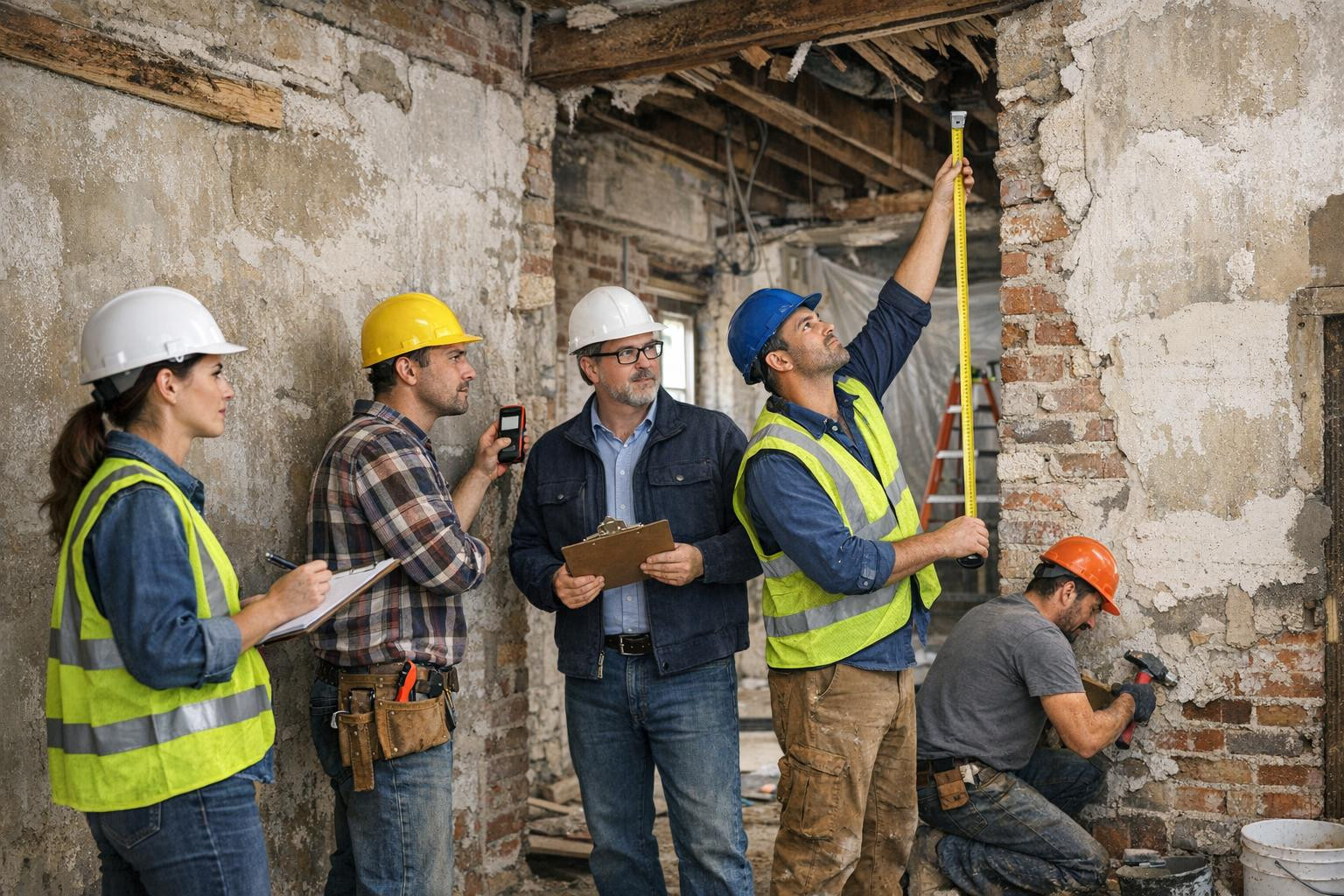 Full renovation, repairs and assessment of the condition of the building     Professional approach to renovation   helps to restore the functionality of the bui