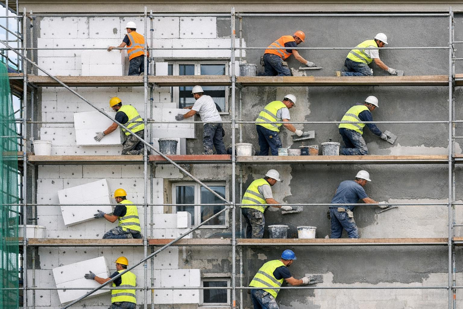 A high-quality facade renovation and facade insulation has a quick impact on both the appearance of the building and energy costs. Modern solutions combine dura