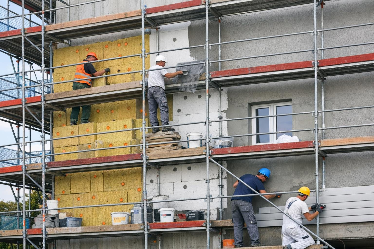 Complete renovation of buildings and facade works that result in     Buildings renovation  and  buildings renovation  will help restore and renew the value of t