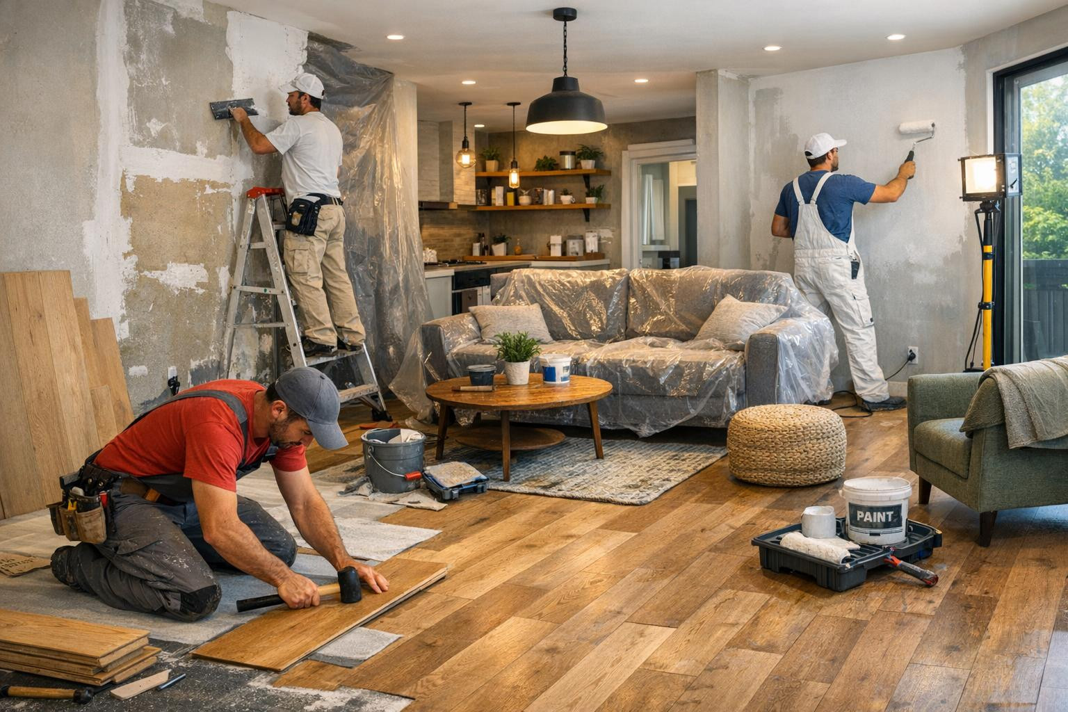 Renovation  leads to better quality of life, increased energy efficiency and long-term value in both residential and commercial areas. Complete renovation works