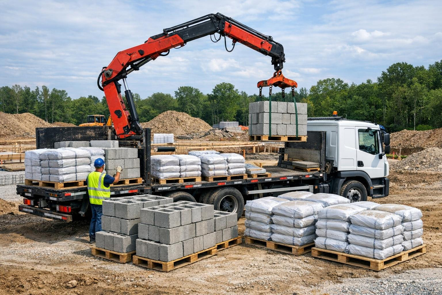 Convenient material rental and reliable supply to the construction site   Material rental  and supply packages are intended for builders, main contractors and c