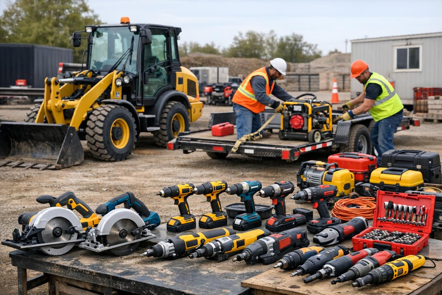 Flexible leasing of tools for construction work  provides liquidity and freedom to work faster, safer and more cost-effective. Hourly and project-based rental c