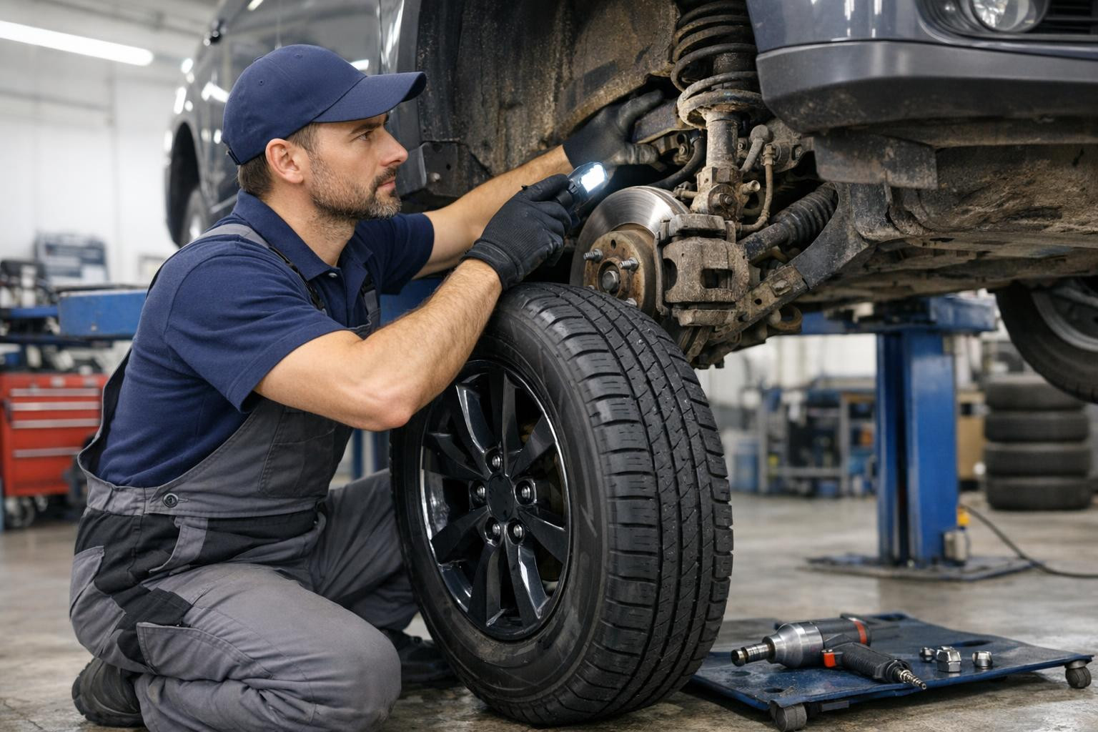 Repair and maintenance   and  Repair   for suspension and shock absorbers ensure vehicle safety, stability and driving comfort in all circumstances. A quick and