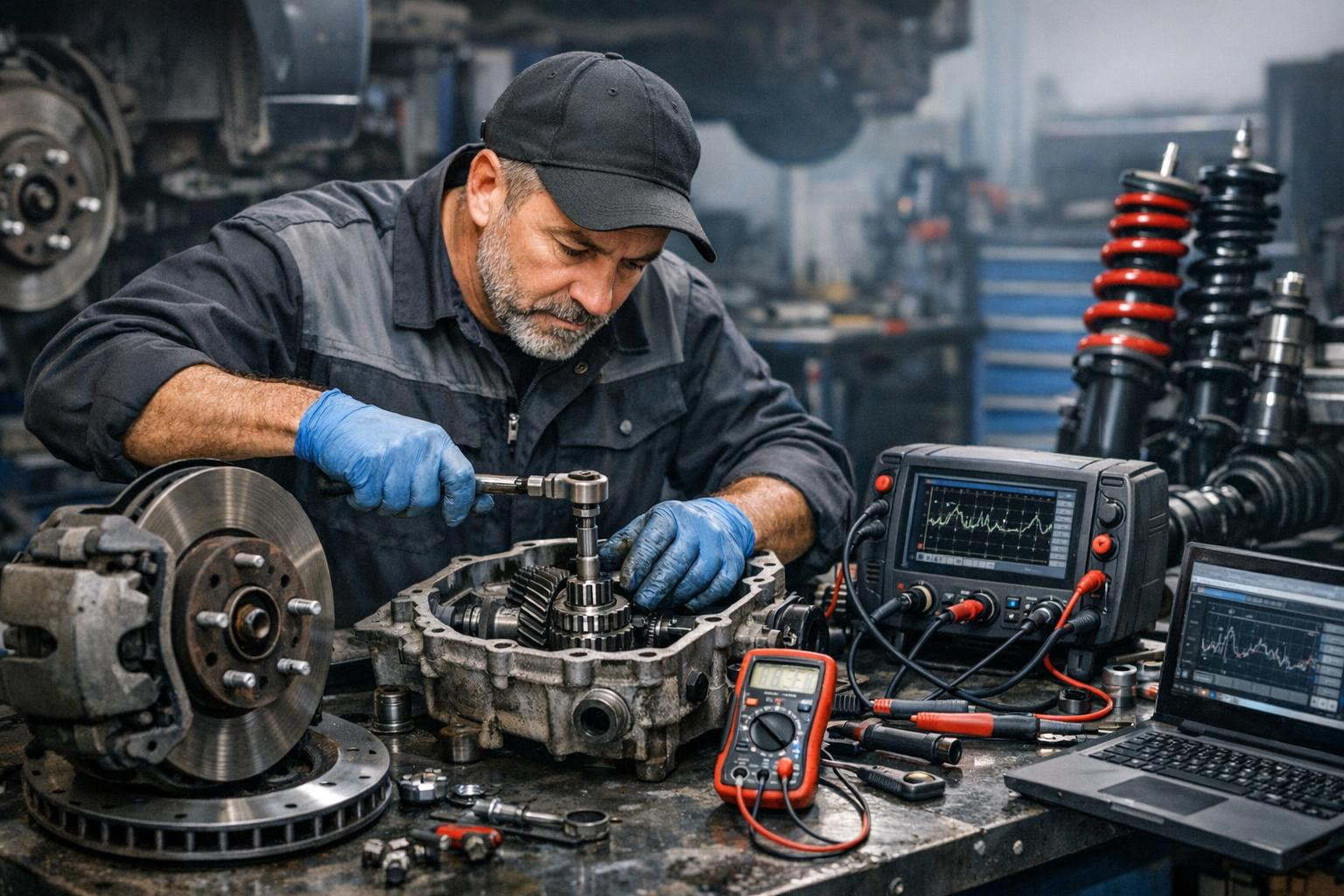 Component repair  ensures vehicle safety, reliability and lower long-term maintenance costs. Experienced technicians carry out a thorough diagnosis and use high