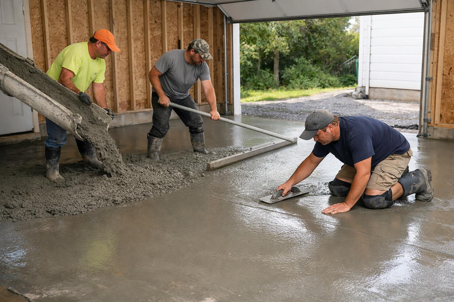 What is concrete pain available on site?    Beton floors  is a practical and long-term solution for homes, garages and industrial sites. On-site concrete castin