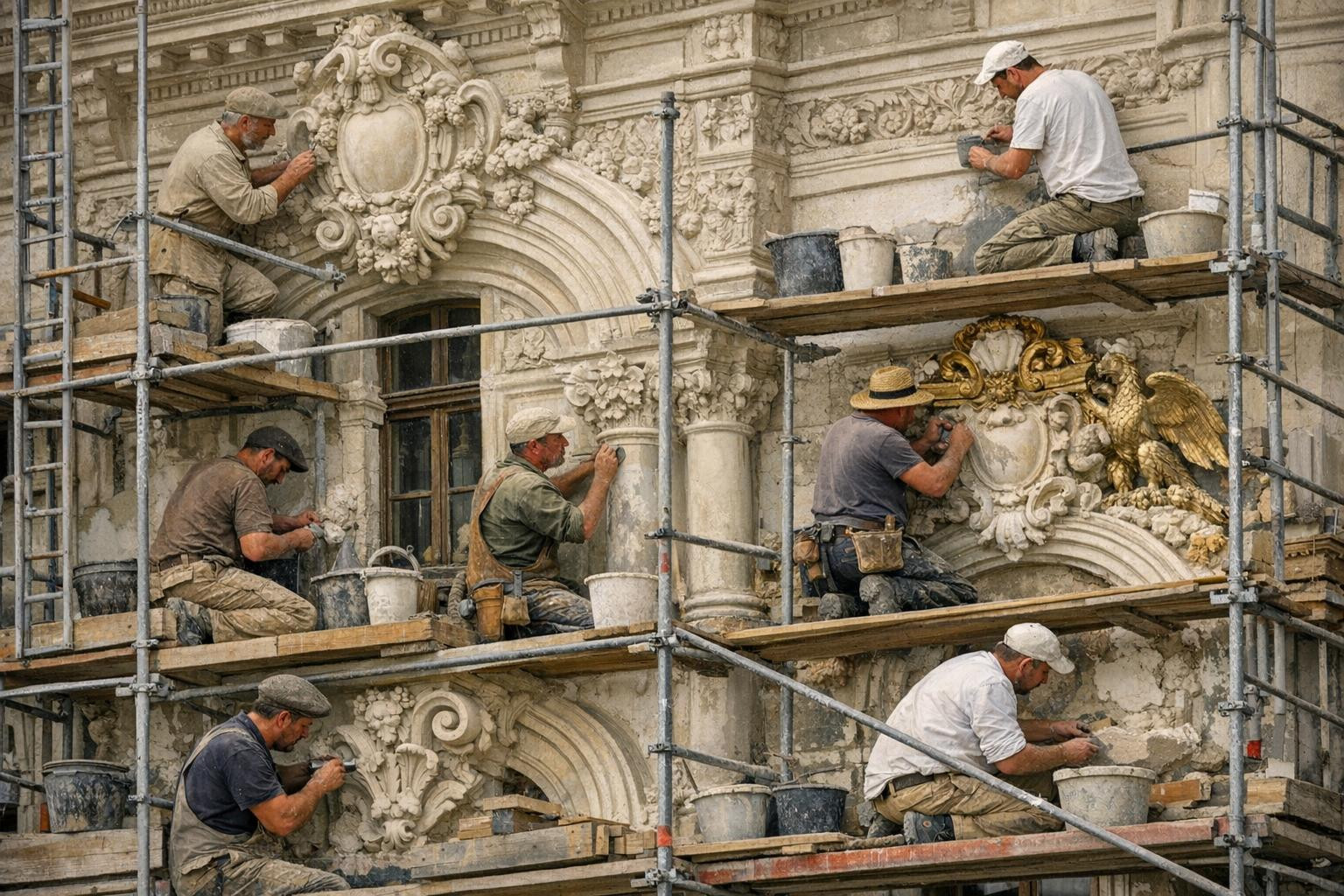 Restaureerimine  ühendab ajaloolise autentsuse ja kaasaegsed ehitusstandardid, tagades muinsuskaitsealuste ning ajalooliste hoonete ilu ja struktuurse tugevuse.