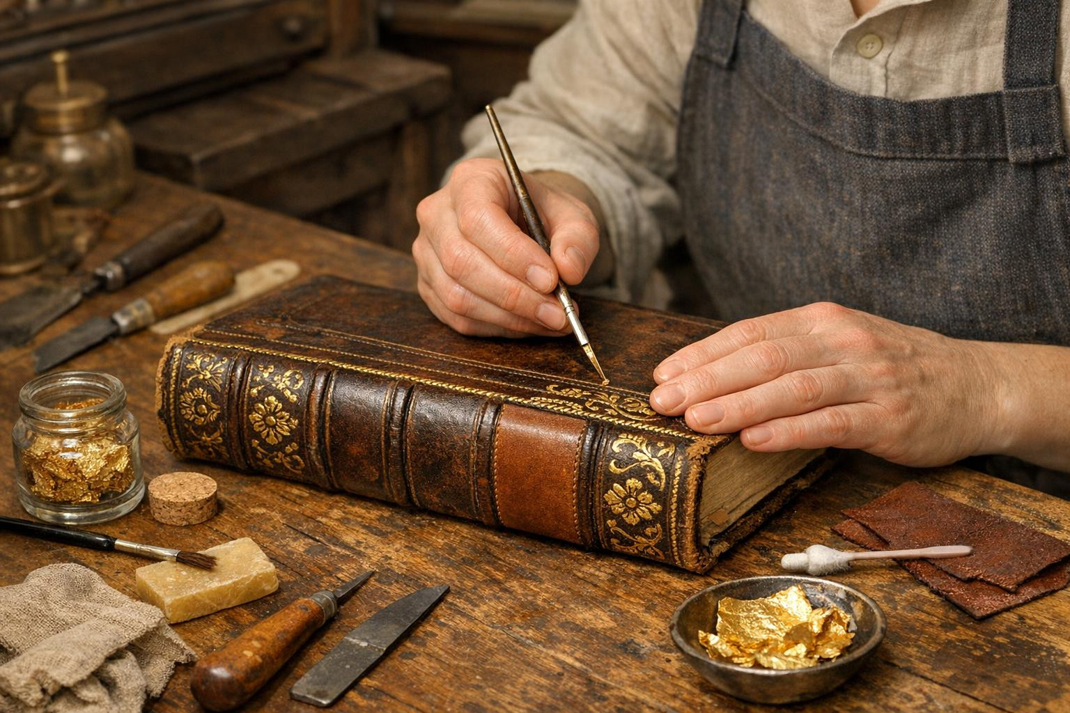 Restoration of books combines craftsmanship and scientific precision to ensure the long-term survival of rare and valuable volumes. The service restores the str