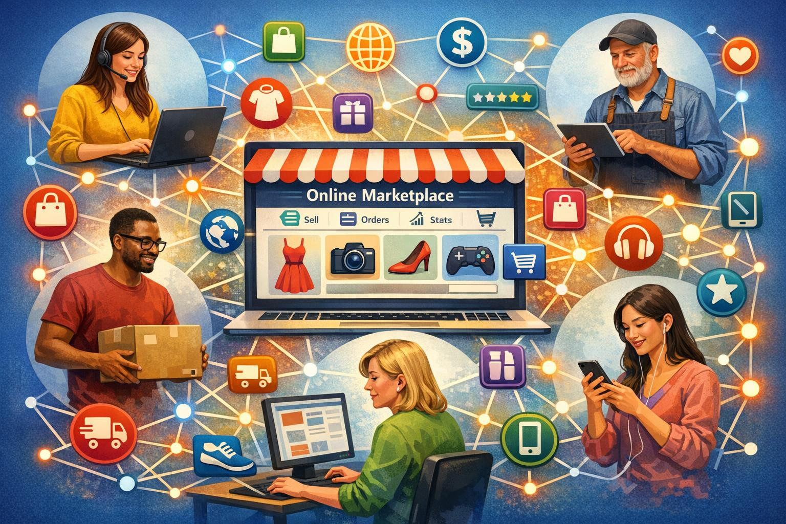 Quick and effective access to new customers    Retail sales brokering  offers a comprehensive solution that delivers goods to several sales channels without com