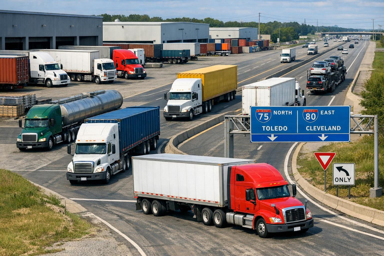 Full road logistics, which keeps supply chains moving smoothly   Full road logistics combines full load transport, part load transport and express delivery serv