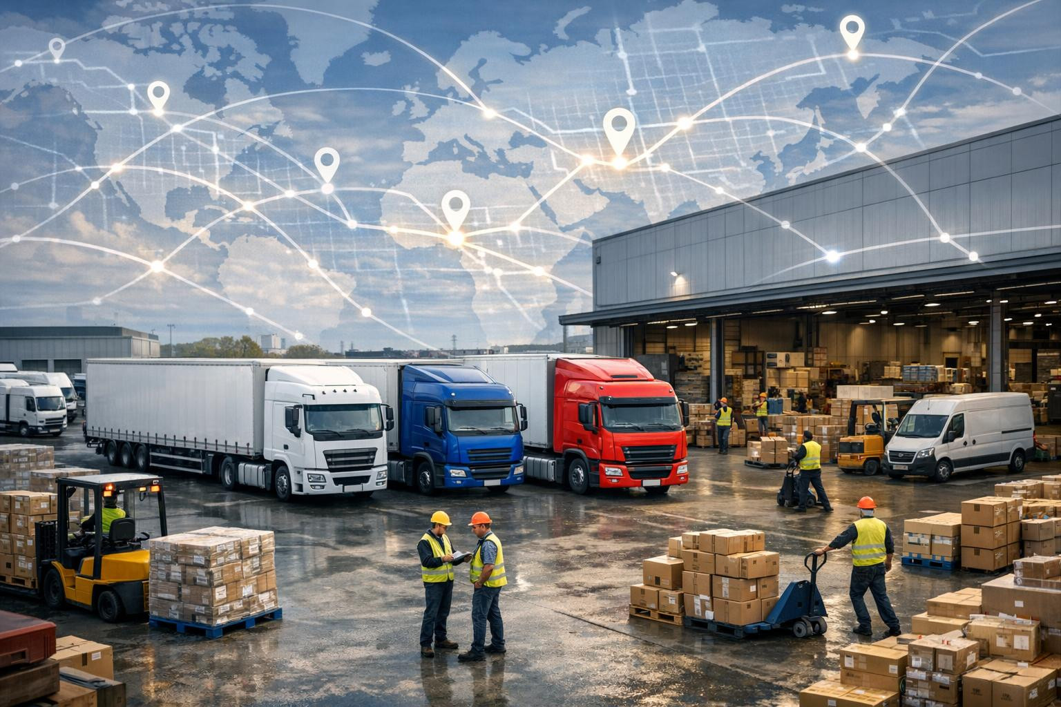 Full solutions for road logistics - reliability, speed and savings   Upgraded road transport network connects long-distance freight transport, express freight t