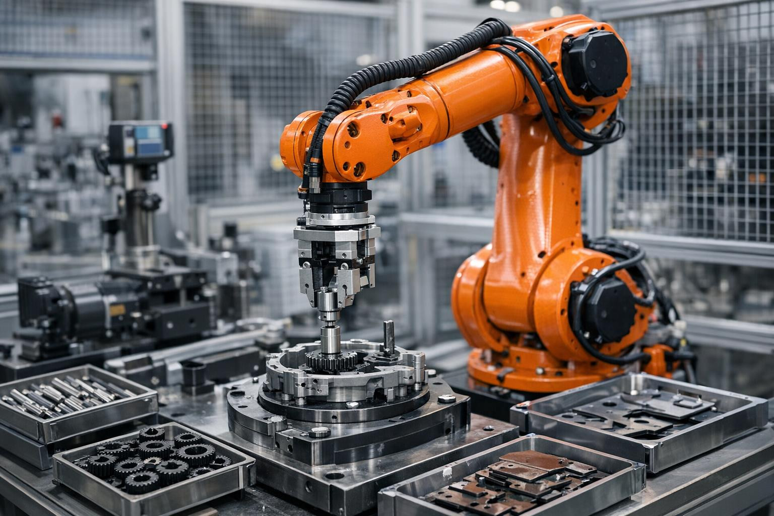 Robotiseeritud tööjaamad pakuvad täpset automaatikat kohtades, ...