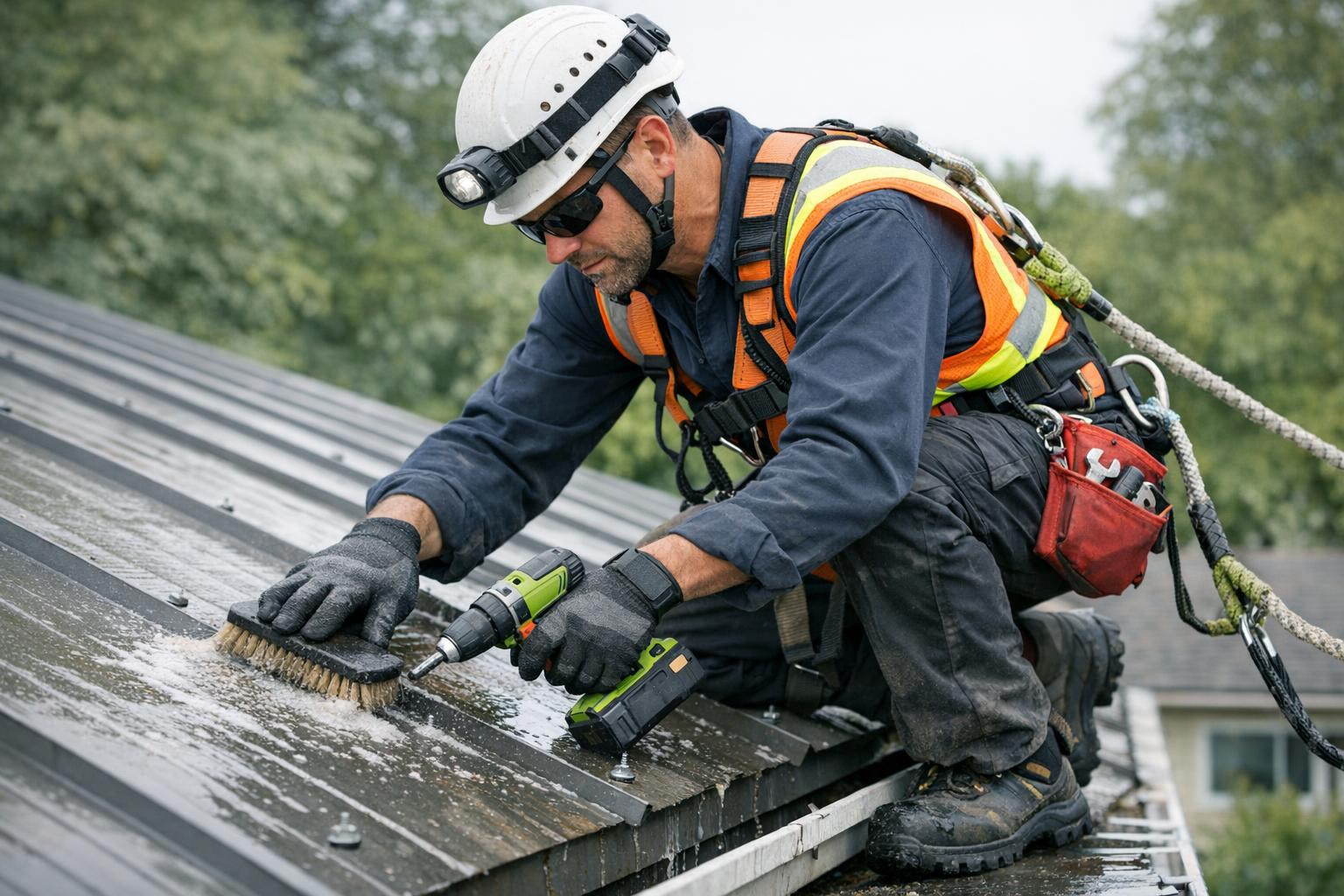 Permanent protection and peace - professional roof maintenance     Roof maintenance   prevents expensive surprises, prolongs the life of the roof and ensures se