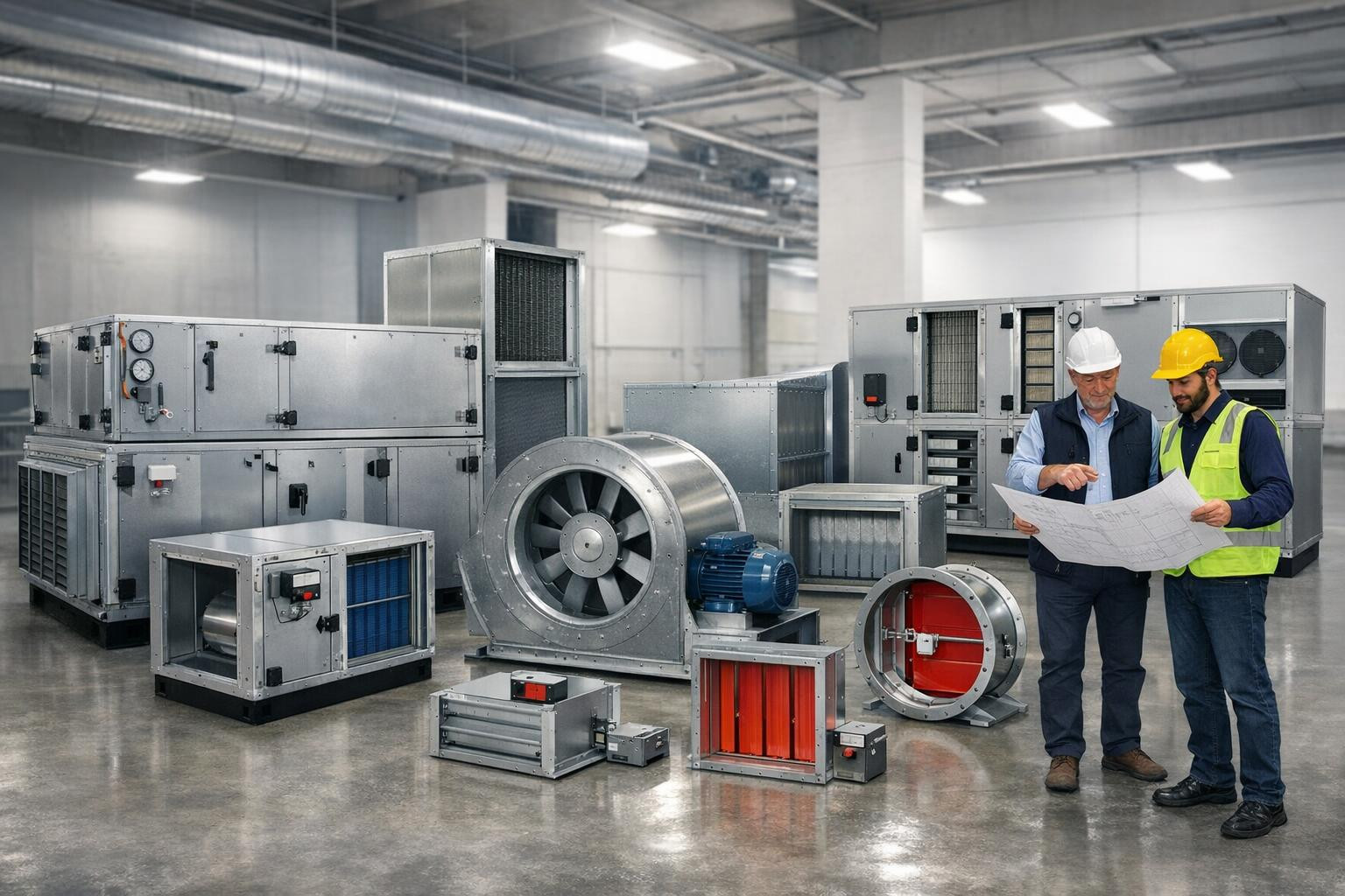 How to achieve efficient and flexible ventilation in each project    < Compact AHU  and  modular AHU  solution combines space-saving design, excellent energy