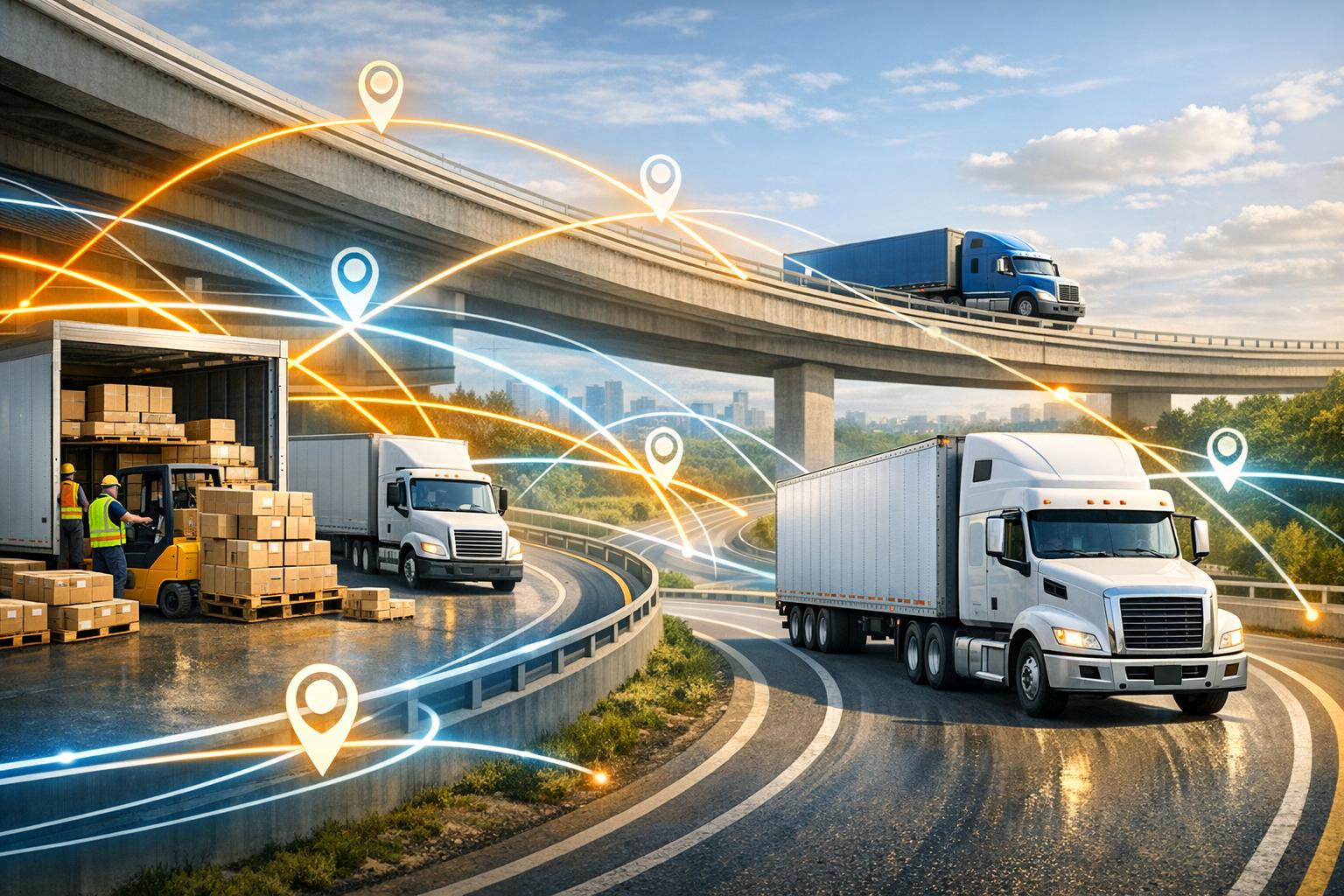 Road optimisation that brings real savings and reliability     The proposed solution combines smart route optimisation and targeted transport planning to reduce