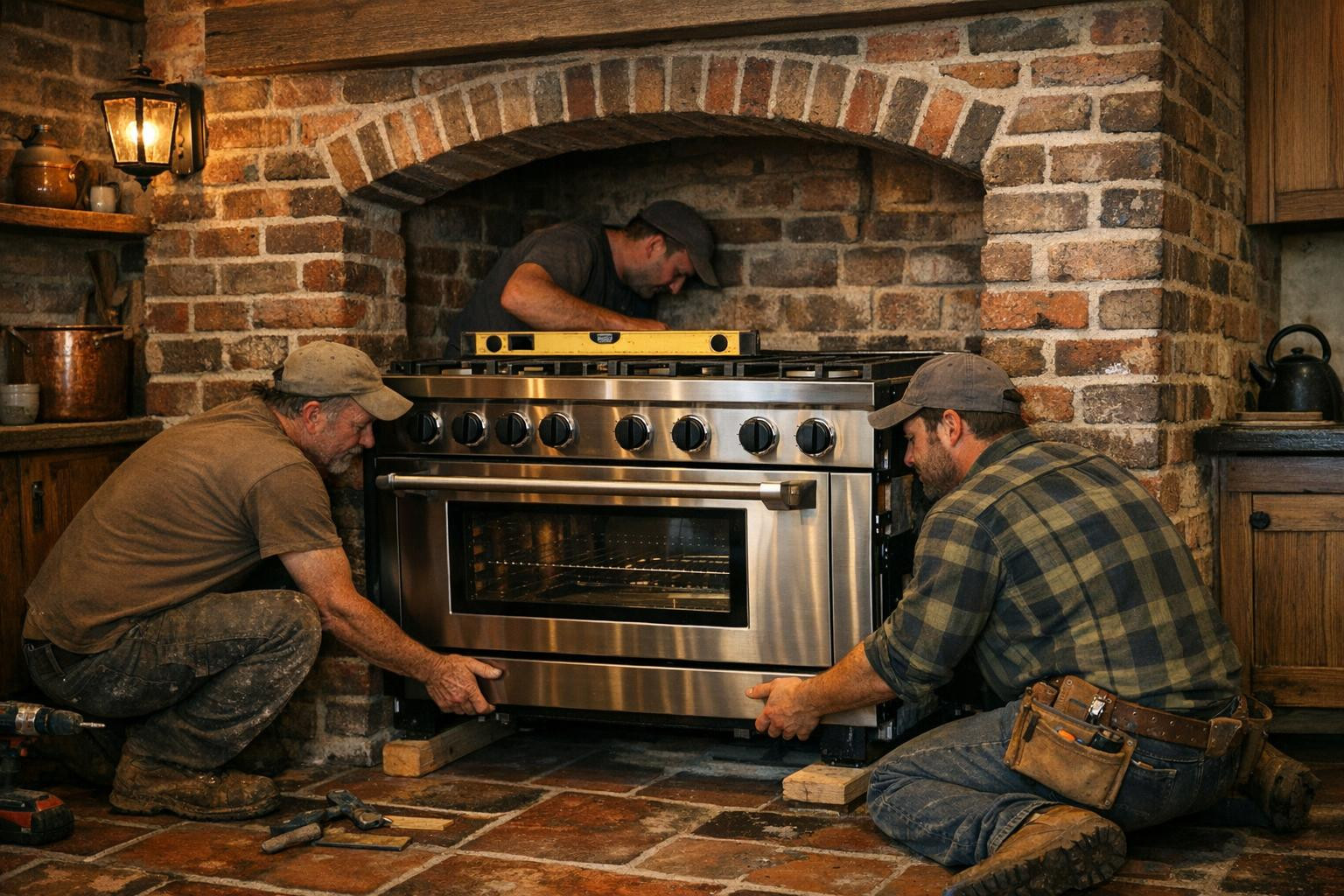 Reliable installation that ensures heat and safety    < The installation of stoves   and   furnaces   requires precision, correct materials and knowledge abo