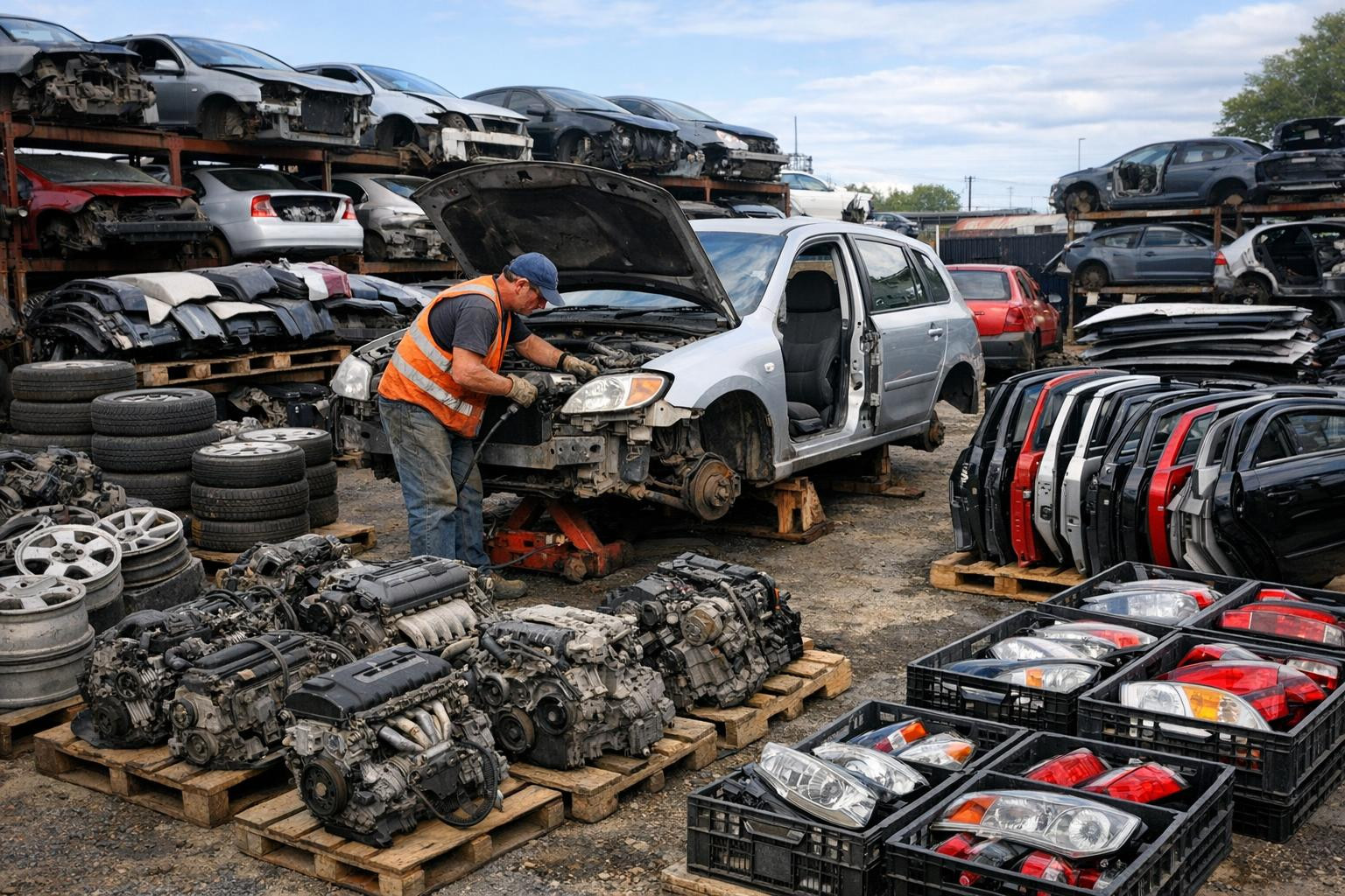 What does car demolition mean?   Demolition is a systematic and certified process in which old or inoperable vehicles are safely put into circulation. The proce